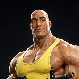 Bombado da Academia - personagem do TABAJARA