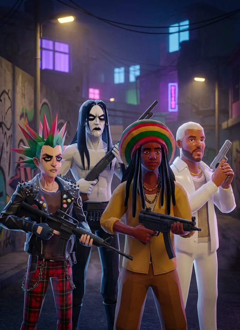 Personagens da facção Tribos Urbanas no TABAJARA